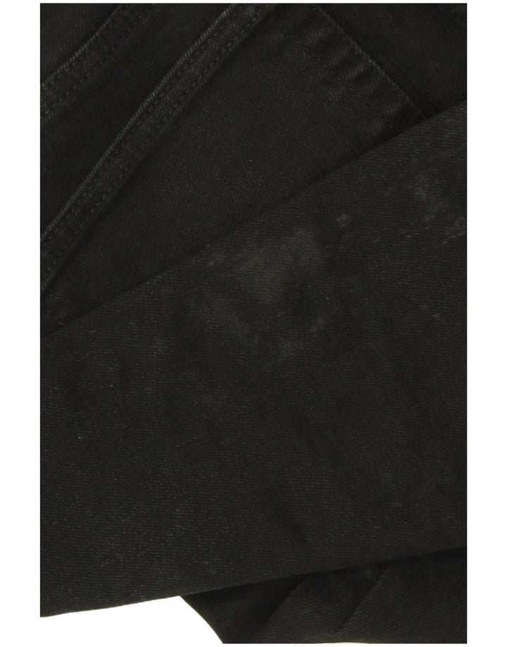 ZARA Womens Trafaluc Slim Jeans W28 L27 Black Cotton