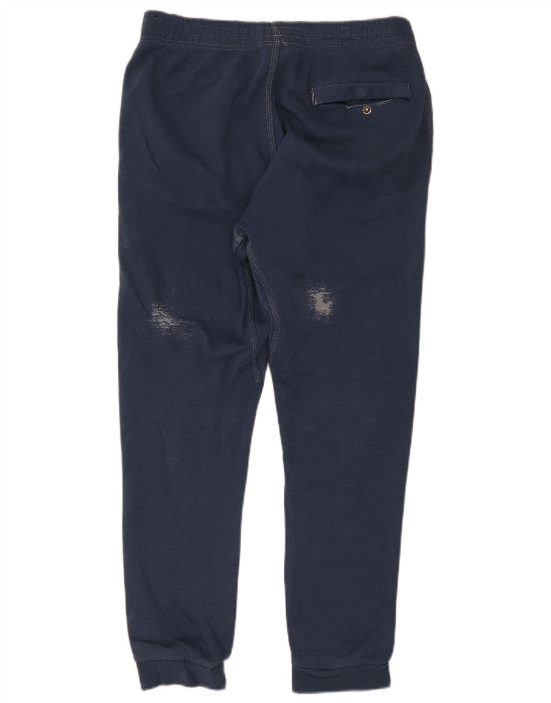 Nike Mens Tracksuit Trousers Joggers Large Navy Blue Cotton