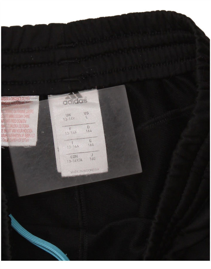 Adidas Girls 13-14 Years Black Polyester