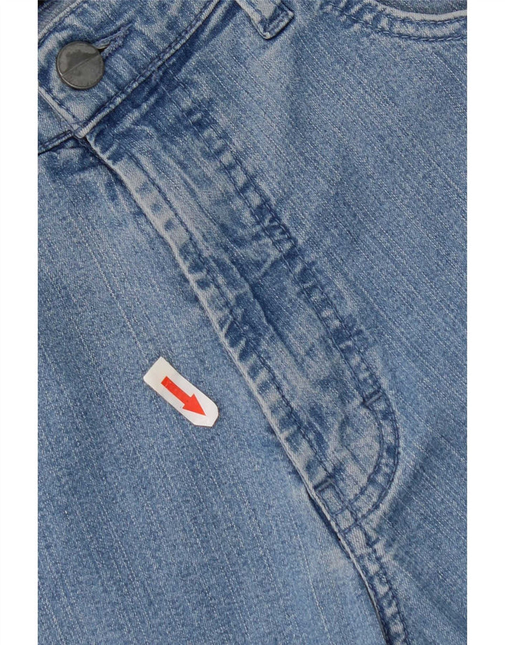 Trussardi Mens Slim Jeans W35 L32 Blue Cotton