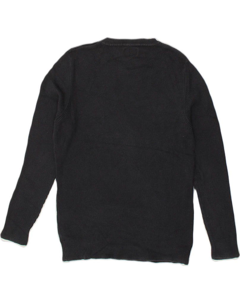 JACK & JONES Mens Slim Fit Crew Neck Jumper Sweater 2XL Navy Blue Cotton | Vintage Jack & Jones | Thrift | Second-Hand Jack & Jones | Used Clothing | Messina Hembry 