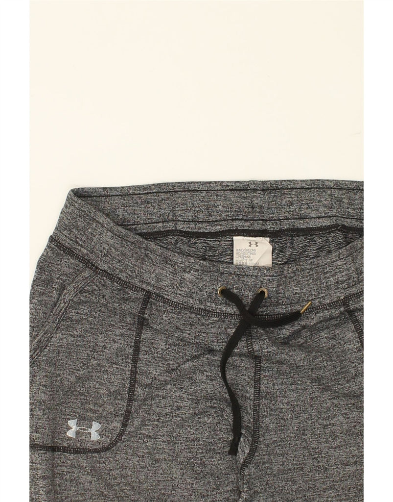 UNDER ARMOUR Mens Graphic Tracksuit Trousers Joggers Medium Grey Polyester | Vintage Under Armour | Thrift | Second-Hand Under Armour | Used Clothing | Messina Hembry 