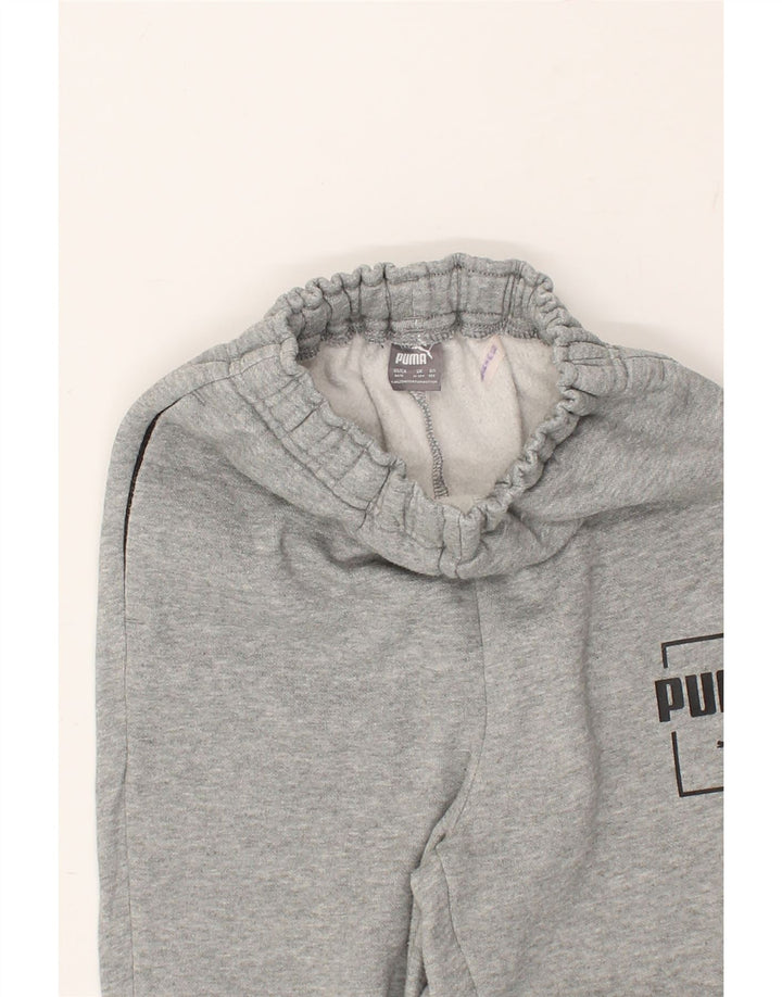PUMA Boys Tracksuit Trousers Joggers 11-12 Years Grey | Vintage Puma | Thrift | Second-Hand Puma | Used Clothing | Messina Hembry 