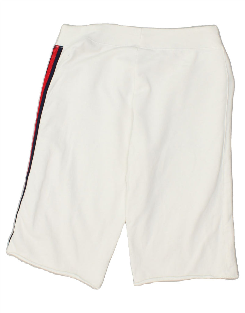 DOLCE & GABBANA Boys Graphic Sport Shorts 11-12 Years Medium White Cotton | Vintage Dolce & Gabbana | Thrift | Second-Hand Dolce & Gabbana | Used Clothing | Messina Hembry 