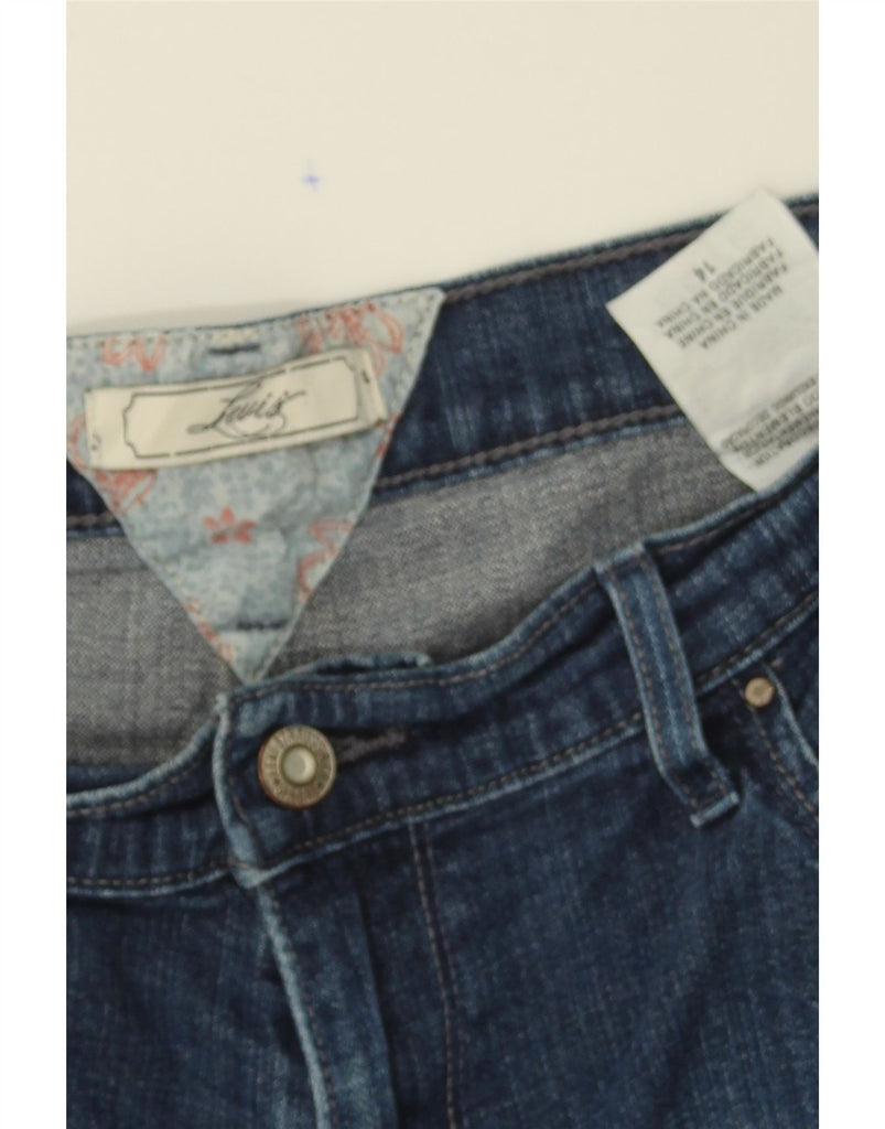 LEVI'S Womens Capri Jeans US 14 XL W34 L20 Blue Cotton Vintage Levi's and Second-Hand Levi's from Messina Hembry 