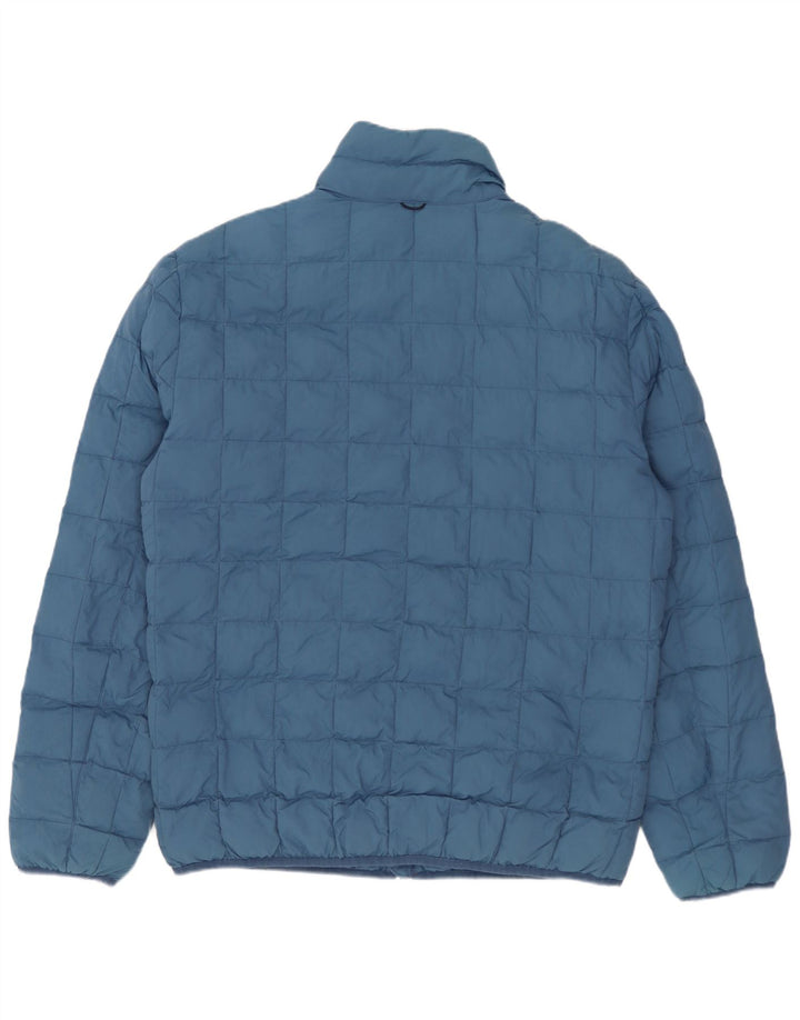 Timberland Mens Liner Padded Jacket UK 38 Medium Blue Nylon