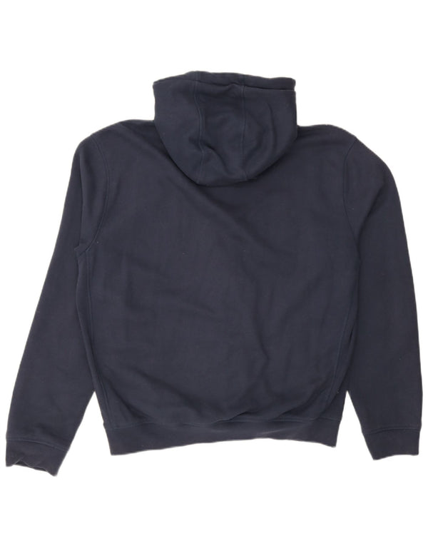 Crew Clothing Mens Zip Hoodie Sweater XL Navy Blue Cotton