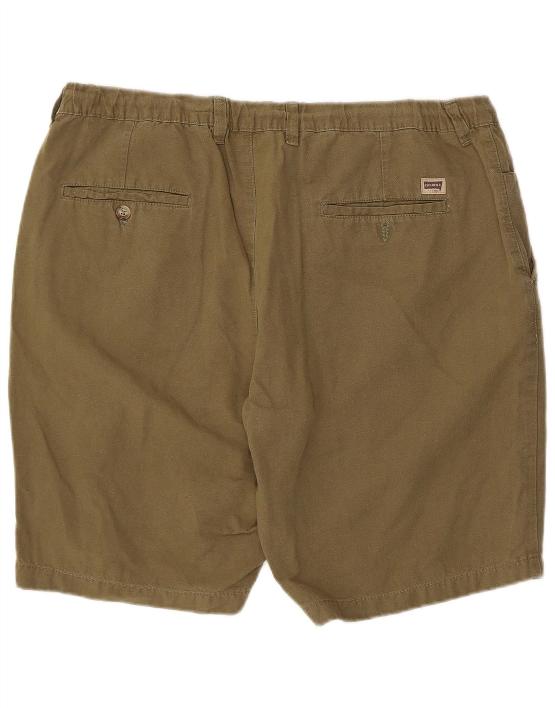 Carrera Mens Chino Shorts XL W38 Khaki Cotton