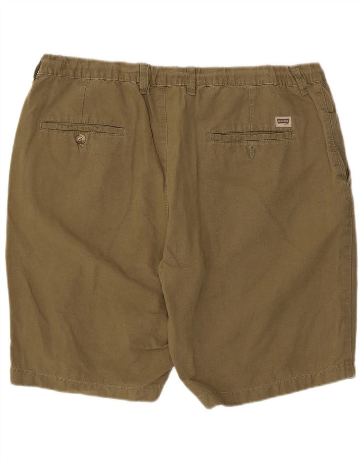 Carrera Mens Chino Shorts XL W38 Khaki Cotton