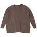 Marks & Spencer Womens Relaxed Fit Cardigan Sweater UK 14 Large Grey