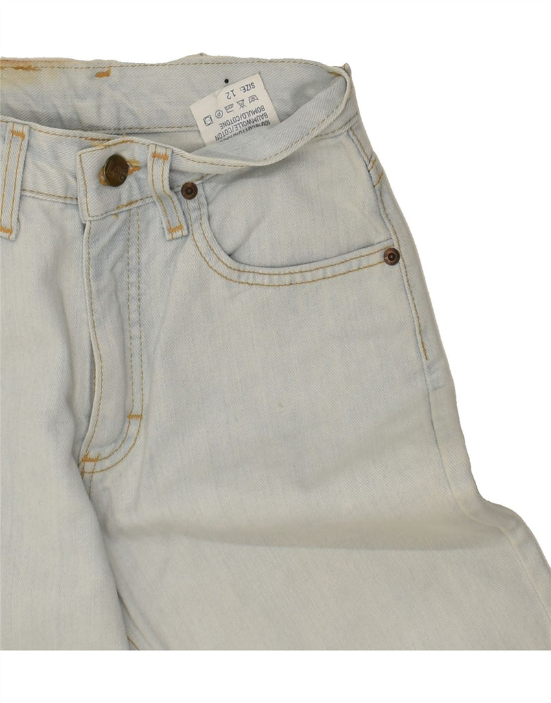 LEE Girls Bootcut Jeans 11-12 Years W26 L28 Blue Cotton Vintage Lee and Second-Hand Lee from Messina Hembry 