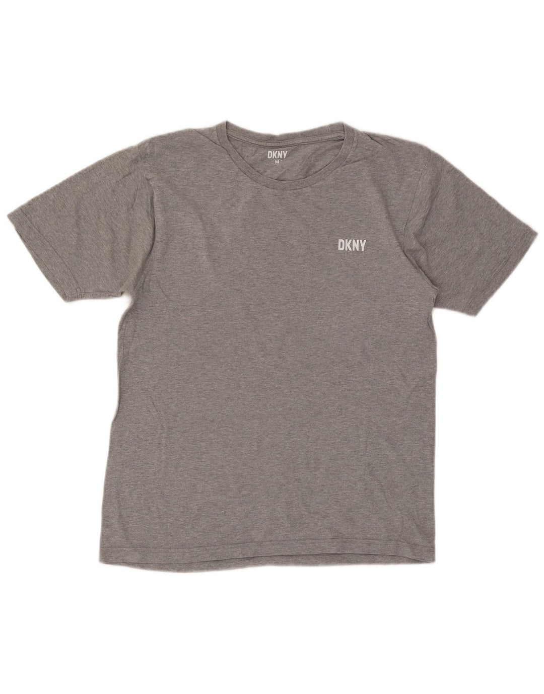 Dkny Mens T-Shirt Top Medium Grey Cotton