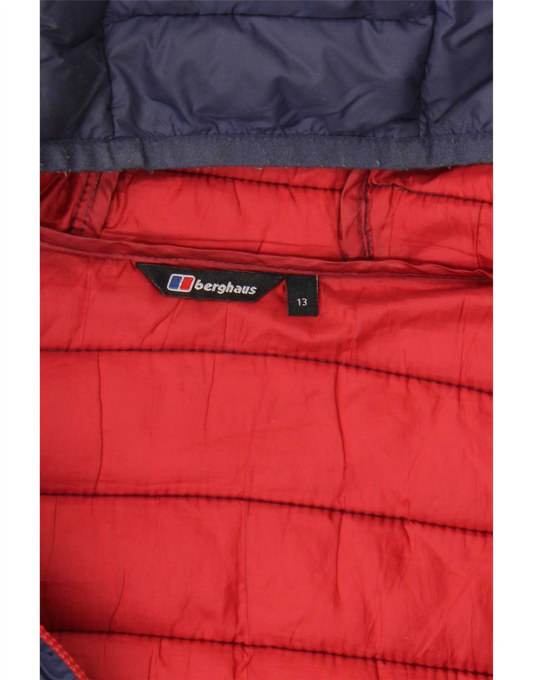 Berghaus Boys Hooded Padded Jacket 12-13 Years Navy Blue