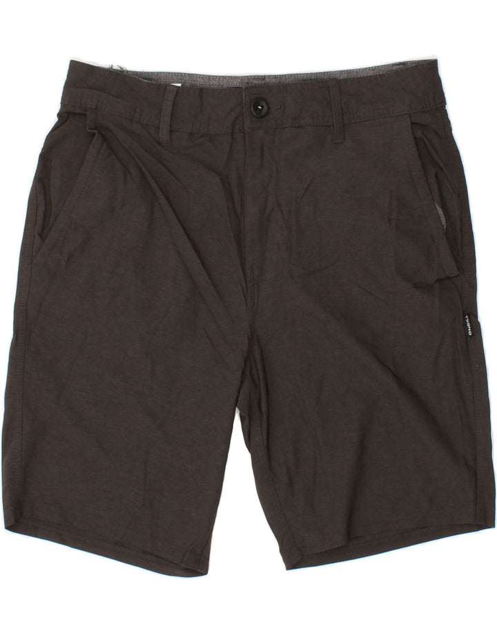 O'NEILL Mens Chino Shorts W31 Medium Grey Polyester Vintage O'Neill and Second-Hand O'Neill from Messina Hembry 