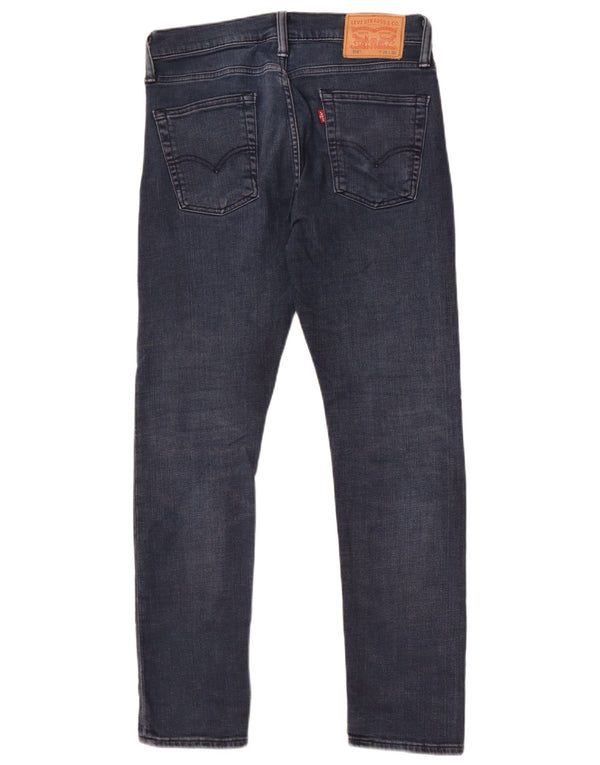 Levi's Mens 510 Skinny Jeans W29 L30 Navy Blue Cotton