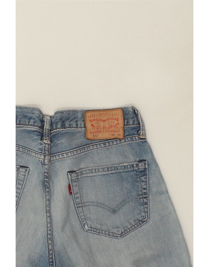 LEVI'S Womens 511 Slim Jeans W30 L30 Blue | Vintage Levi's | Thrift | Second-Hand Levi's | Used Clothing | Messina Hembry 