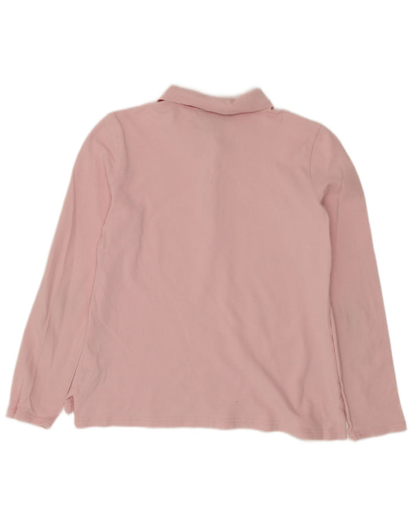 Polo Ralph Lauren Girls Long Sleeve Shirt 11-12 Years Pink Cotton