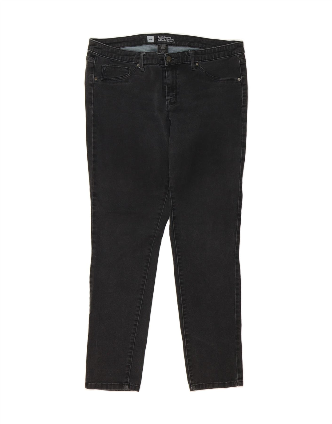 MOSSIMO Womens Jegging Jeans US 14 XL W36 L30 Black Cotton Vintage Mossimo and Second-Hand Mossimo from Messina Hembry 