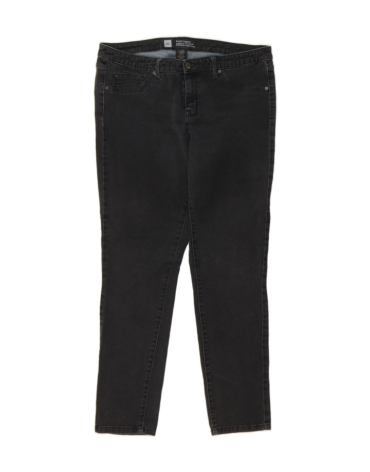 MOSSIMO Womens Jegging Jeans US 14 XL W36 L30 Black Cotton Vintage Mossimo and Second-Hand Mossimo from Messina Hembry 