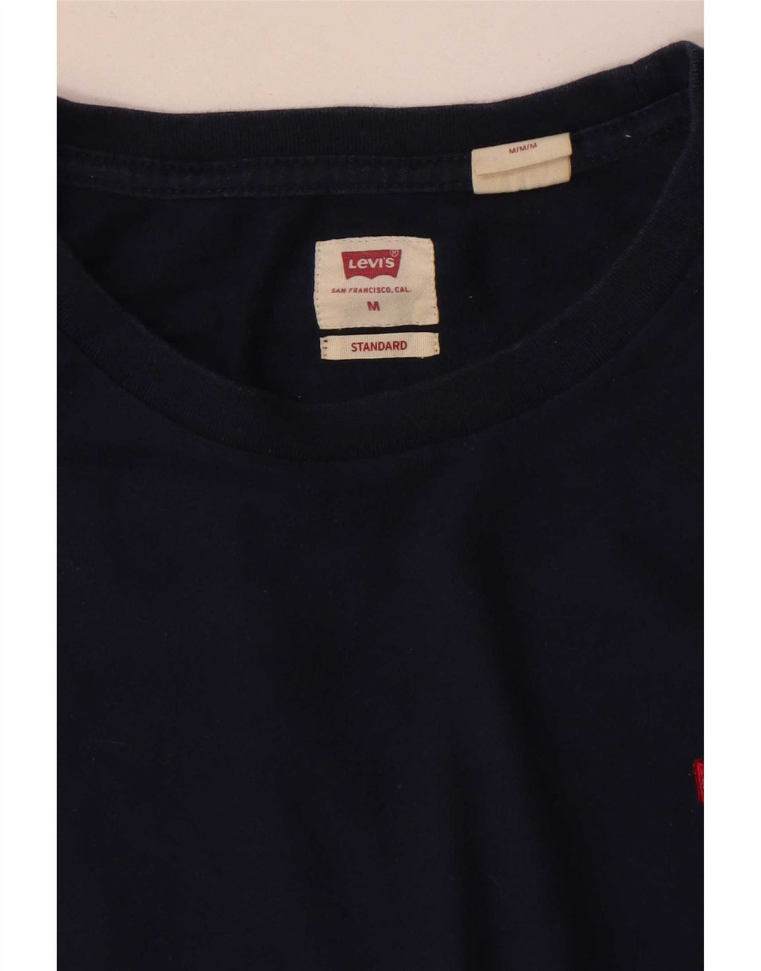 Levi's Mens Standard T-Shirt Top Medium Navy Blue