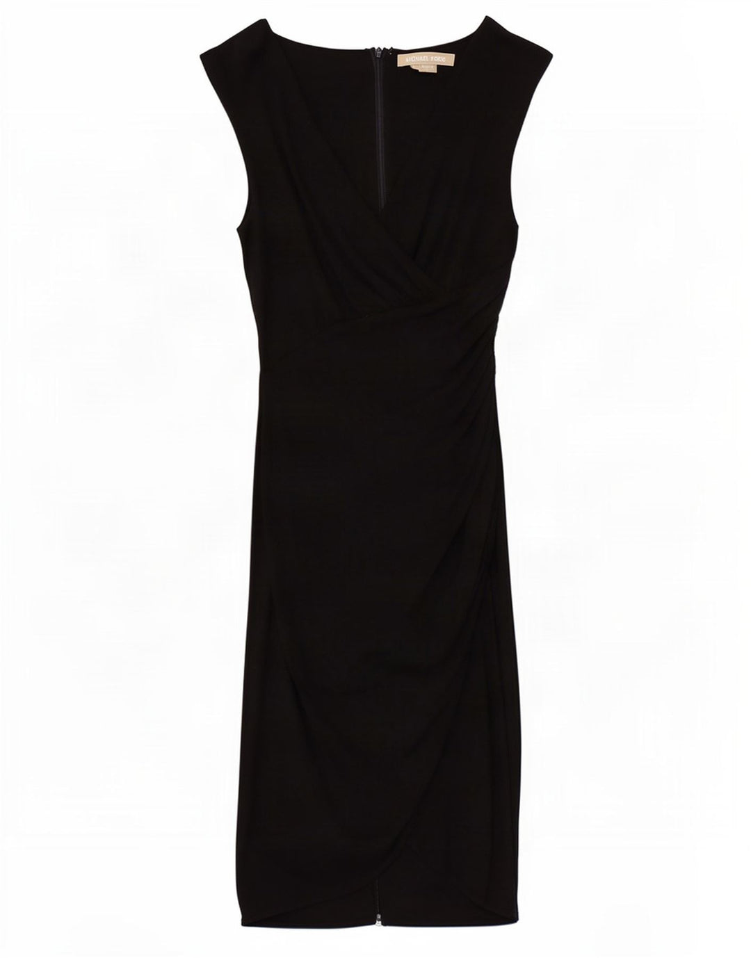 Michael Kors Womens Sleeveless Sheath Dress US 6 Medium Black