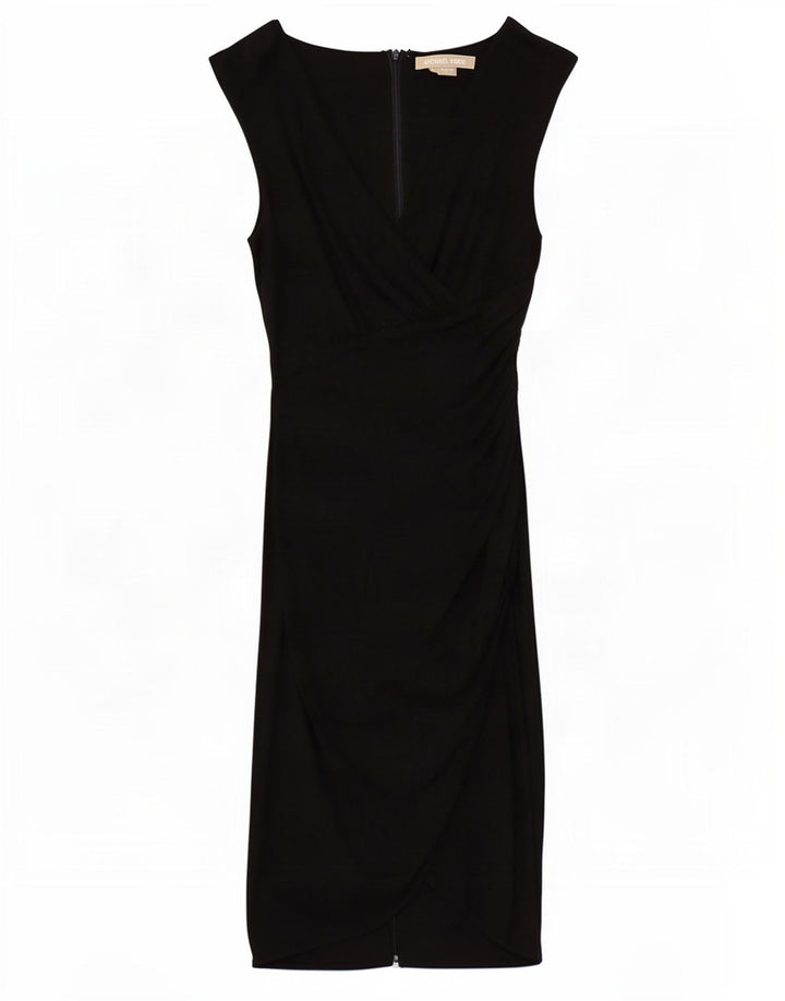 Michael Kors Womens Sleeveless Sheath Dress US 6 Medium Black