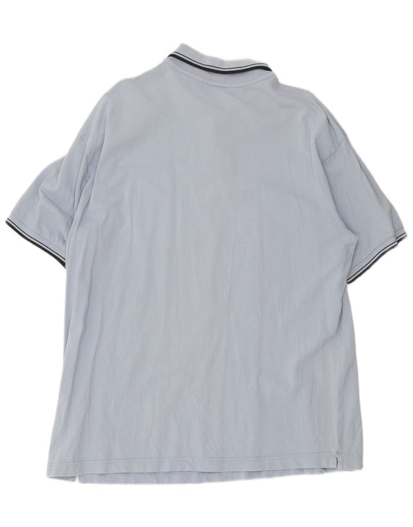 Kappa Mens Polo Shirt 2XL Blue Cotton