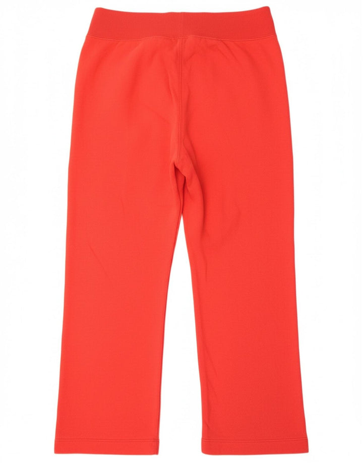 CHAMPION Womens Tracksuit Trousers UK 16 Large  Red Cotton