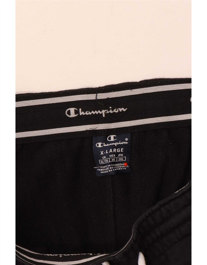 Champion Mens Tracksuit Trousers XL  Black