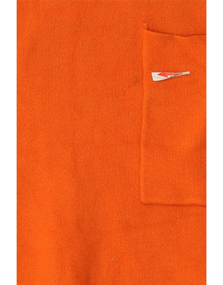 Zara Womens Jumper Dress UK 8 Small Orange