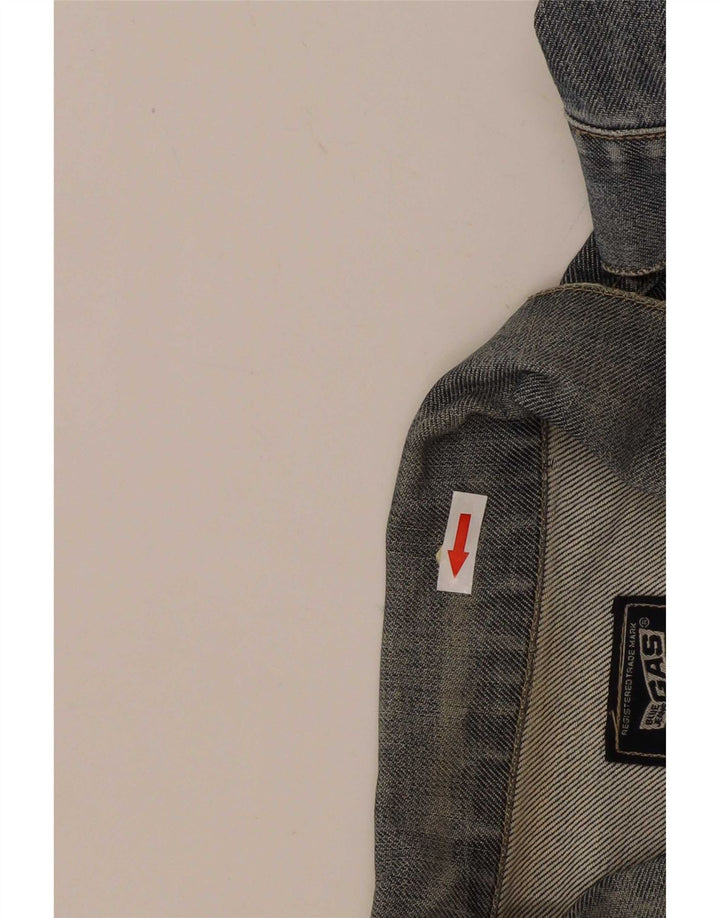 Gas Womens Denim Jacket UK 18 XL Blue Cotton