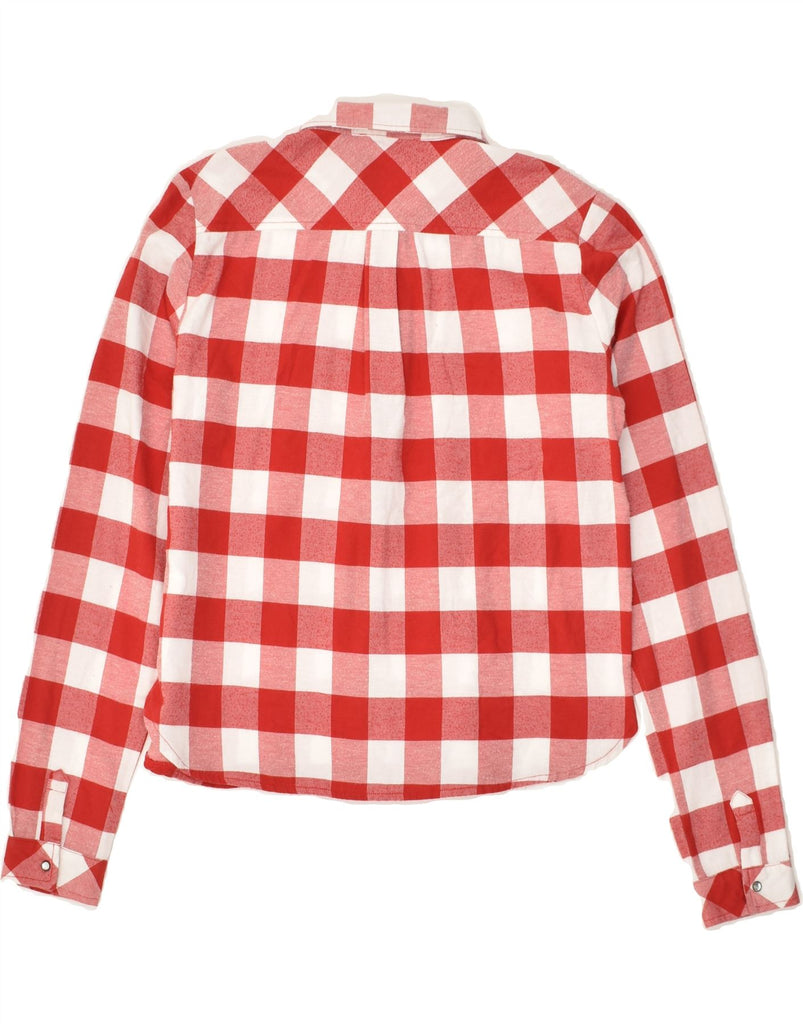 LIU JO JUNIOR Girls Shirt 15-16 Years Red Gingham Cotton | Vintage Liu Jo junior | Thrift | Second-Hand Liu Jo junior | Used Clothing | Messina Hembry 