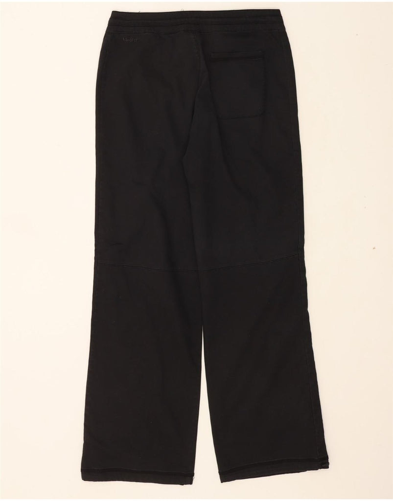 NIKE Womens Straight Casual Trousers UK 10 Small W30 L32 Black Vintage Nike and Second-Hand Nike from Messina Hembry 