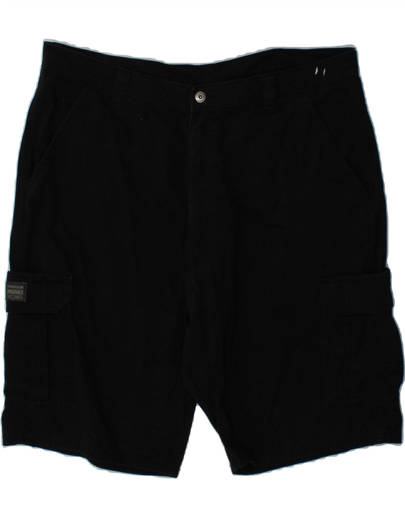 WRANGLER Mens Cargo Shorts W40 XL Black Cotton Vintage Wrangler and Second-Hand Wrangler from Messina Hembry 