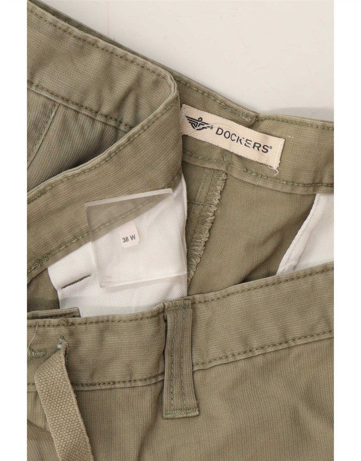 Dockers Mens Cargo Shorts W38 XL Khaki