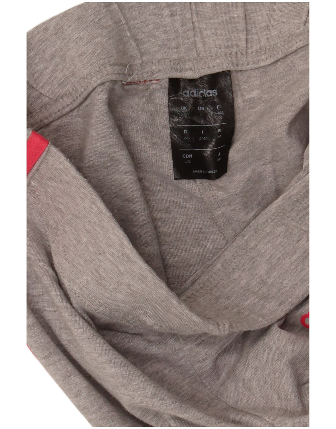 Adidas Girls Leggings 13-14 Years  Grey Flecked