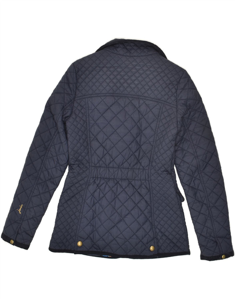 JOULES Womens Quilted Jacket UK 8 Small Blue Polyamide | Vintage Joules | Thrift | Second-Hand Joules | Used Clothing | Messina Hembry 