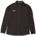 Nike Mens Tracksuit Top Jacket Large Black Polyester Sports