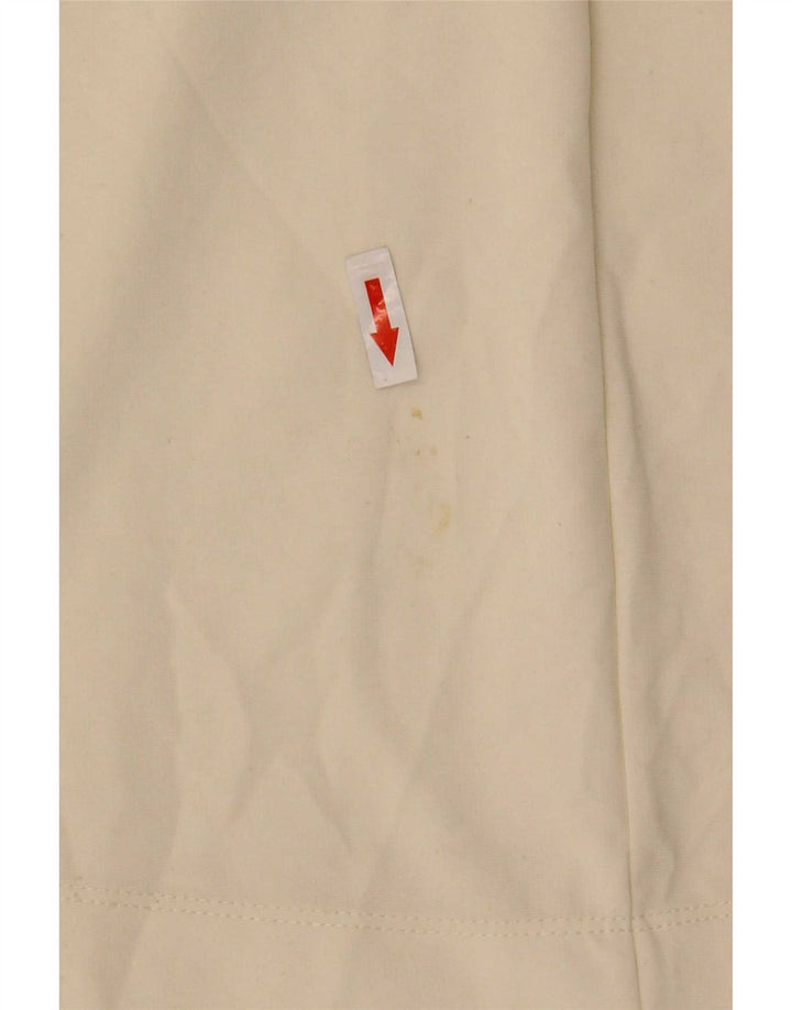 Zara Womens 3/4 Sleeve Oversized Blouse Top UK 16 Large Beige