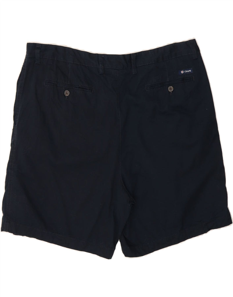 CHAPS Mens Pegged Chino Shorts W40 XL Navy Blue Cotton Vintage Chaps and Second-Hand Chaps from Messina Hembry 