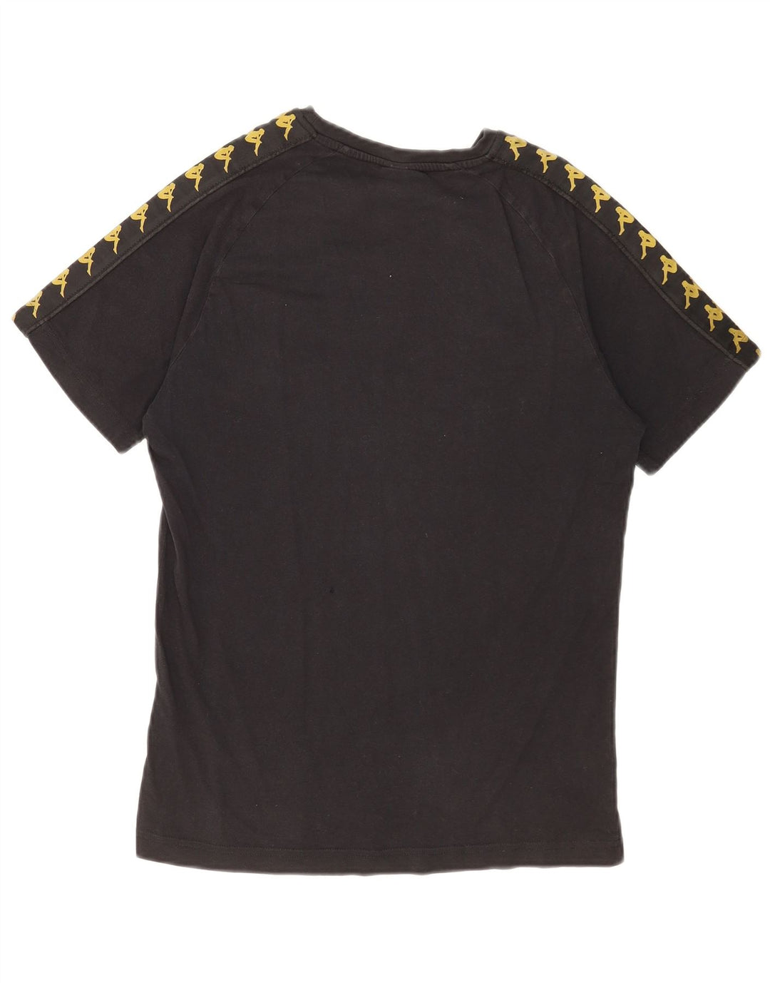 Kappa Mens Graphic T-Shirt Top Medium Black