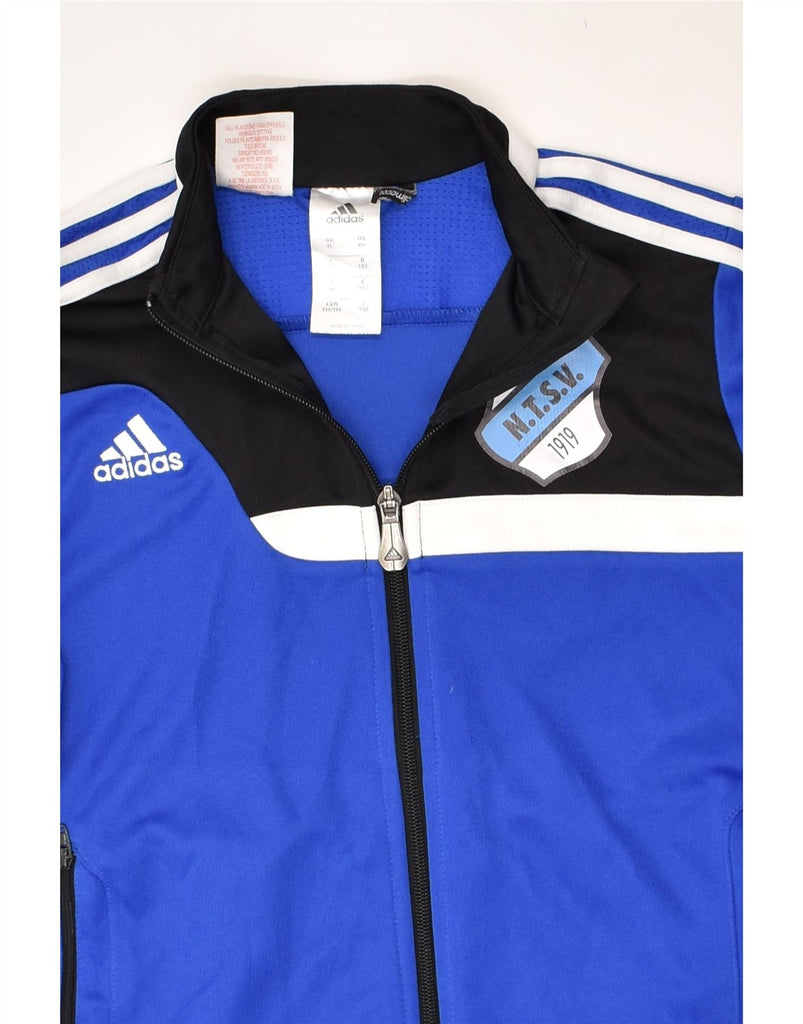 ADIDAS Boys HSB N.T.S.V 1919 Tracksuit Top Jacket 11-12 Years Large Blue | Vintage Adidas | Thrift | Second-Hand Adidas | Used Clothing | Messina Hembry 