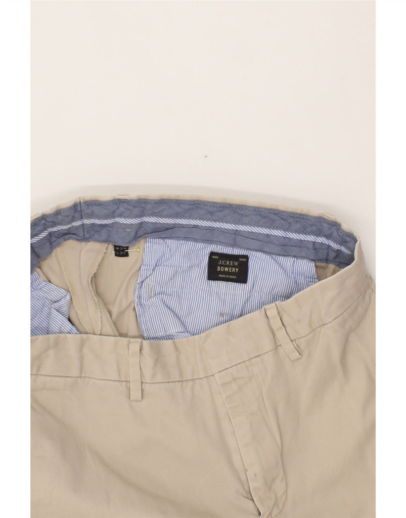 J. CREW Mens BOWERY Slim Chino Trousers W34 L32 Beige Cotton Vintage J. Crew and Second-Hand J. Crew from Messina Hembry 