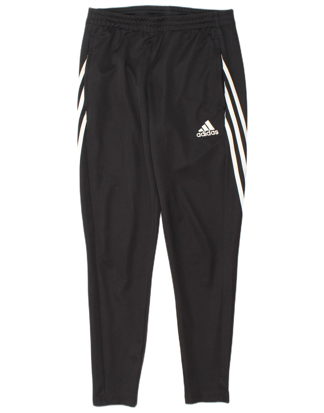 Adidas Mens Tracksuit Trousers Small Black Polyester