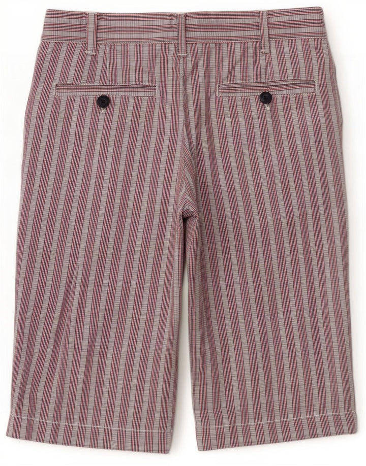 Scotch & Soda Mens Chino Shorts W30 Medium Multicoloured Check Cotton