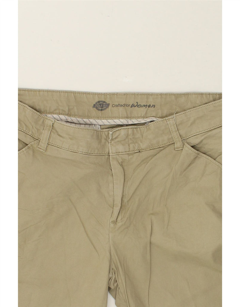 DICKIES Womens Straight Chino Trousers W32 L30 Beige Cotton | Vintage Dickies | Thrift | Second-Hand Dickies | Used Clothing | Messina Hembry 