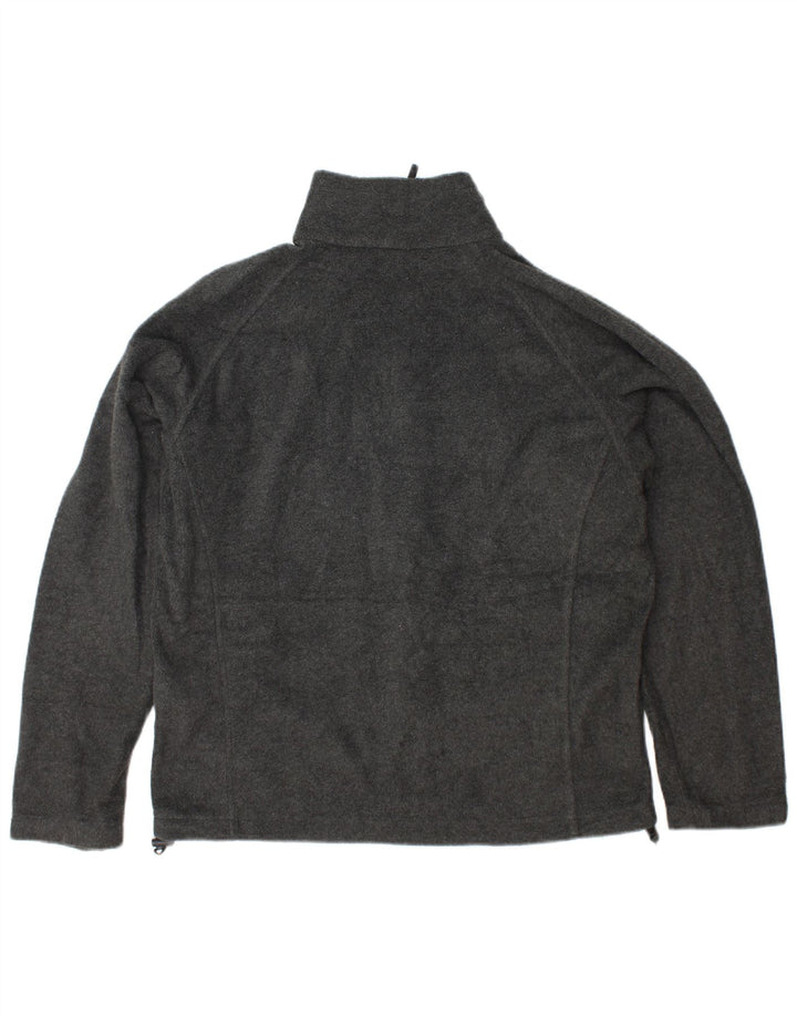 COLUMBIA Mens Fleece Jacket UK 40 Large Grey Polyester
