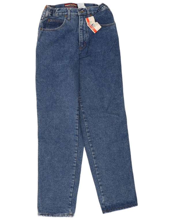 Pepperino Girls Tapered High Waist Jeans 15-16 Years W28 L32 Blue Cotton