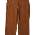 LEE Mens Custom Fit Cropped Trousers W36 L25 Brown Cotton