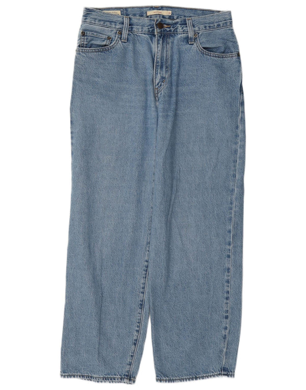 Levi's Womens Baggy Dad Loose Jeans W26 L28 Blue Cotton